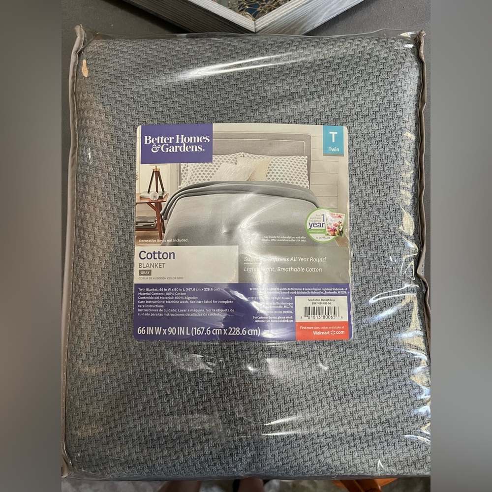 New Cotton Blanket-Twin